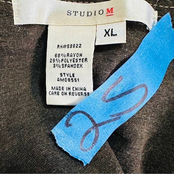 Studio MSize XL Dress, Brown, Cap Sleeve. Good Condition - Picture 6 of 6